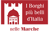 Logo Borghi più belli d’Italia nelle Marche
