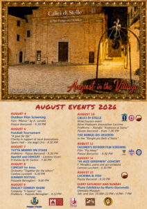 EVENTS IN MORRO D’ALBA – AUGUST 2026