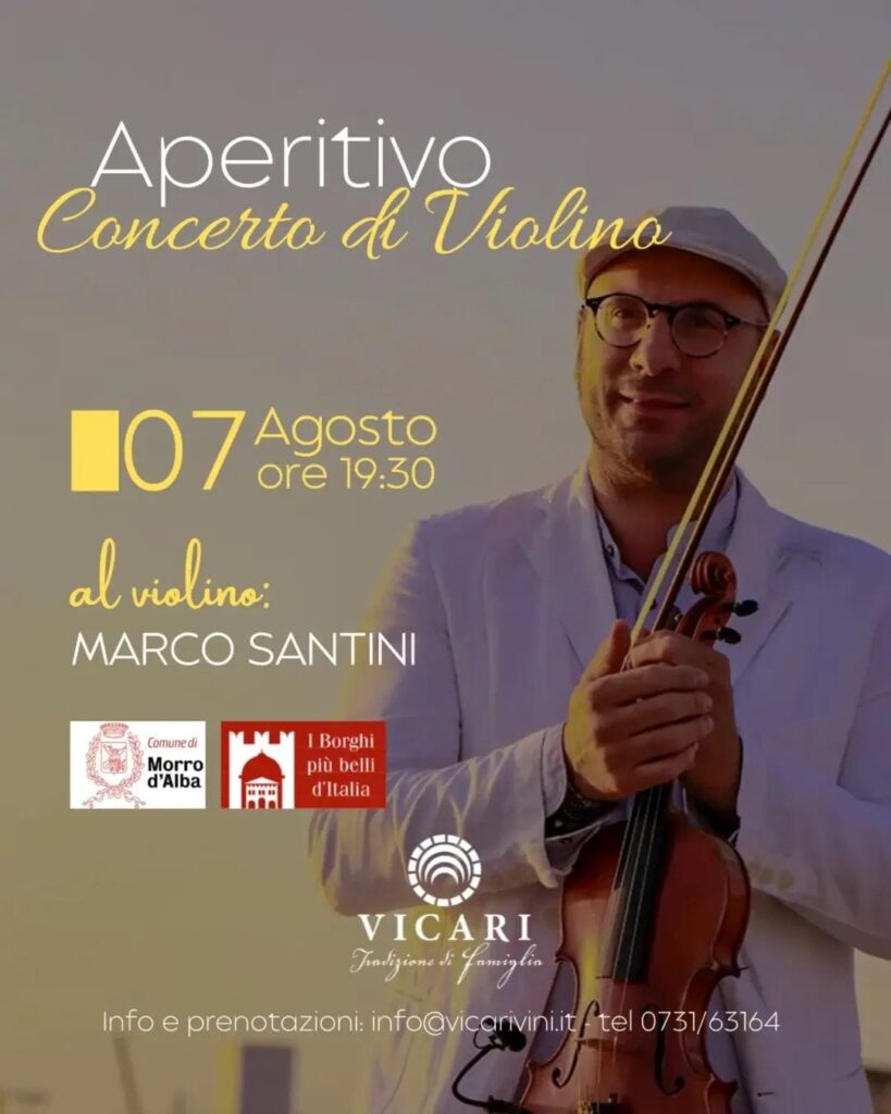 Aperitivo Concerto di Violino, Cantina Vicari