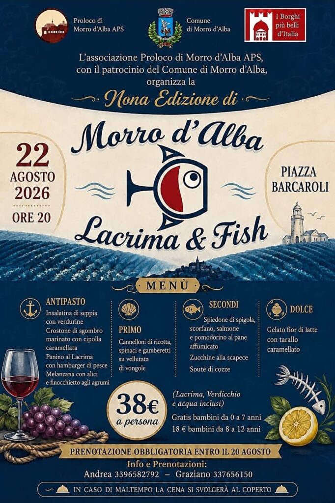 Morro d’Alba Lacrima&Fish