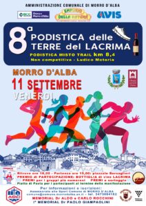 8° Podistica delle Terre del Lacrima
