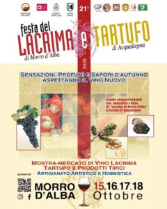 21° Festa del Lacrima di Morro d’Alba e del Tartufo di Acqualagna